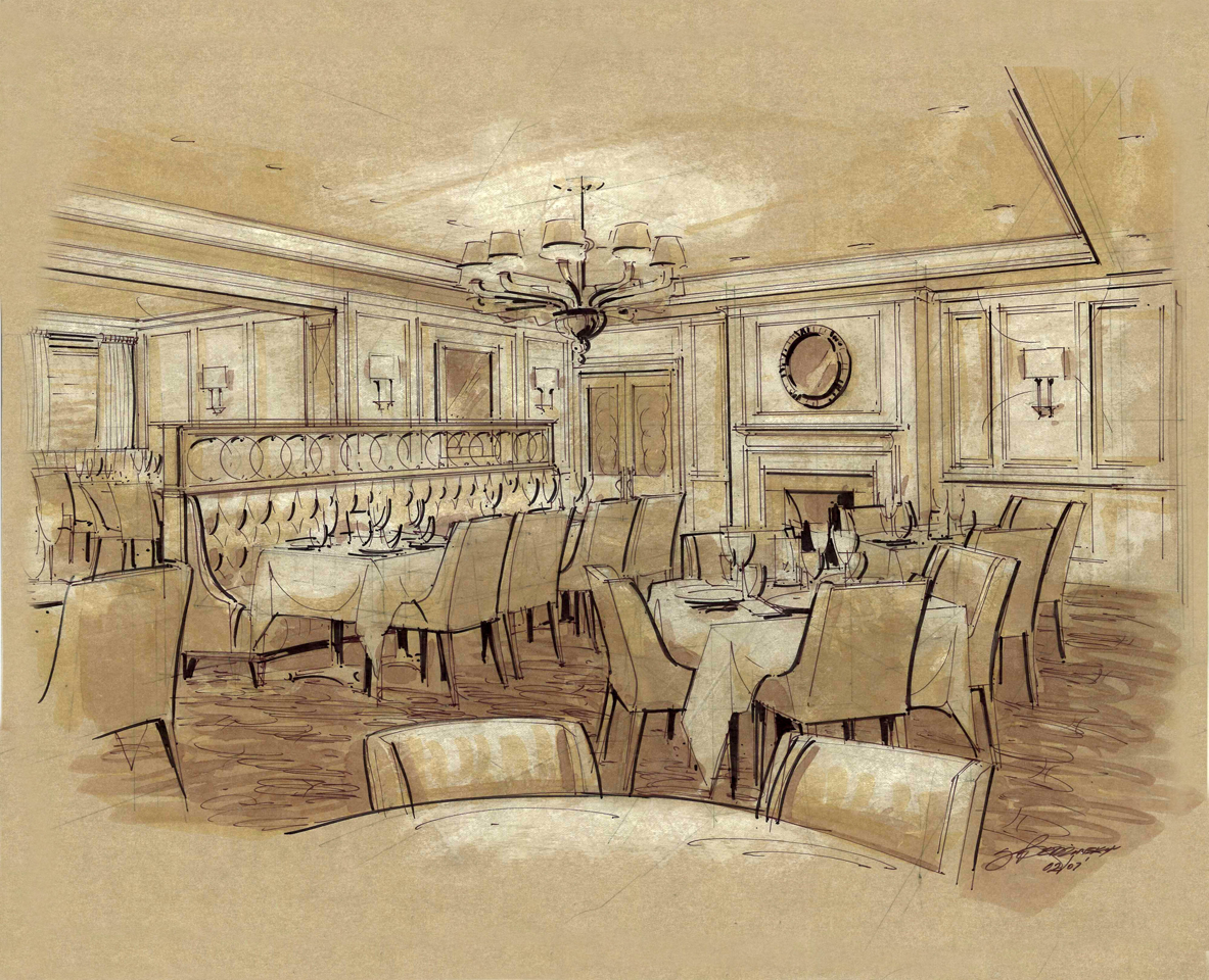 Formal Dining Rendering