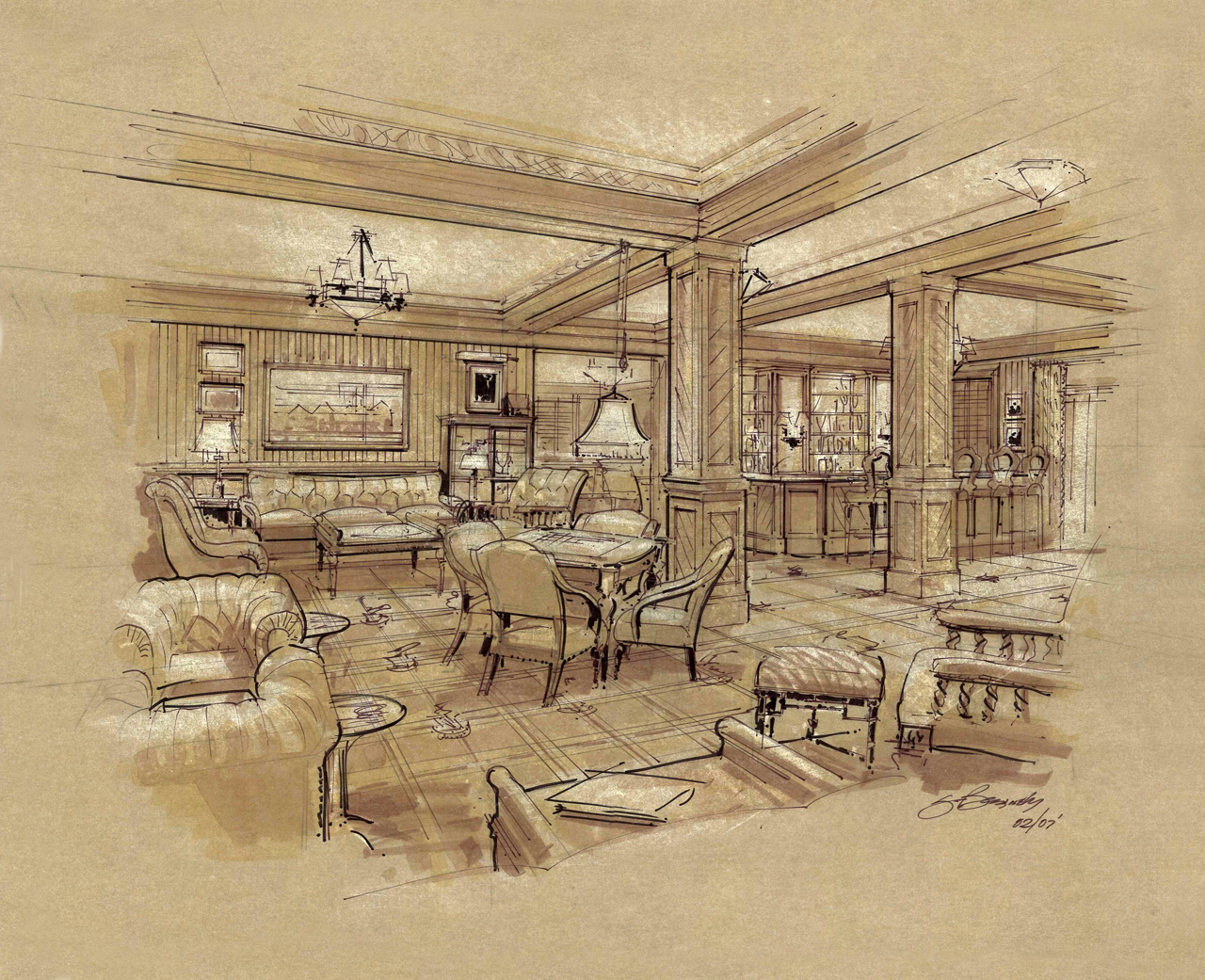 Informal Dining Rendering