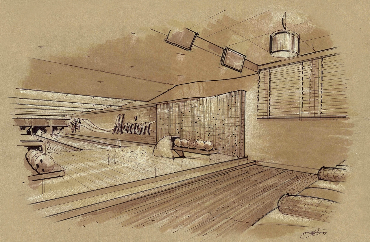 Merion Lanes Rendering