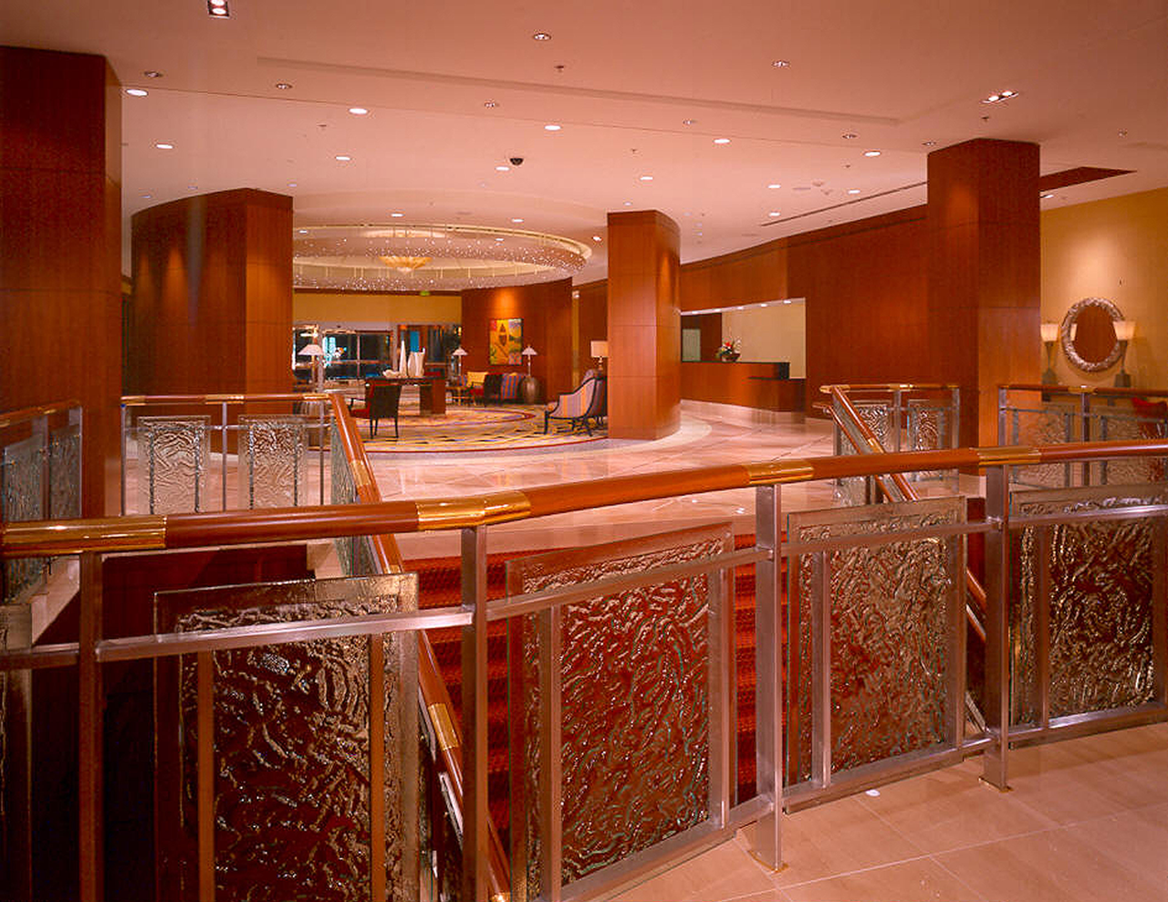 Lobby Staircase to Ballroom