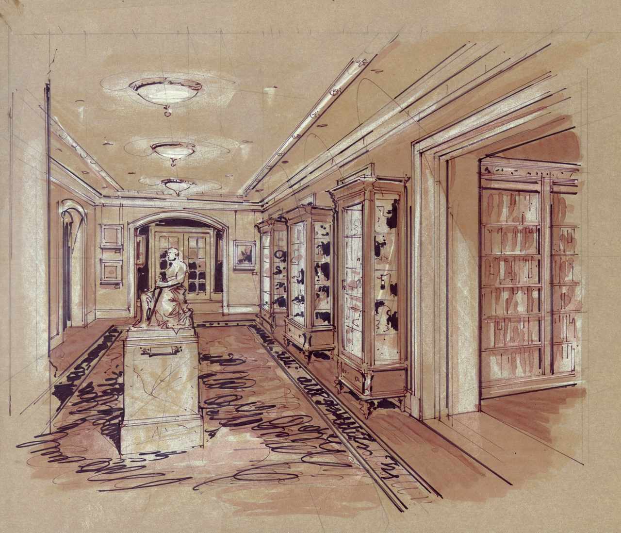 Archives Hall Rendering